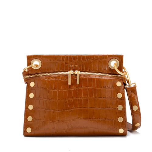 Tony Signature Medium - Canyon Crocco /Brushed Gold